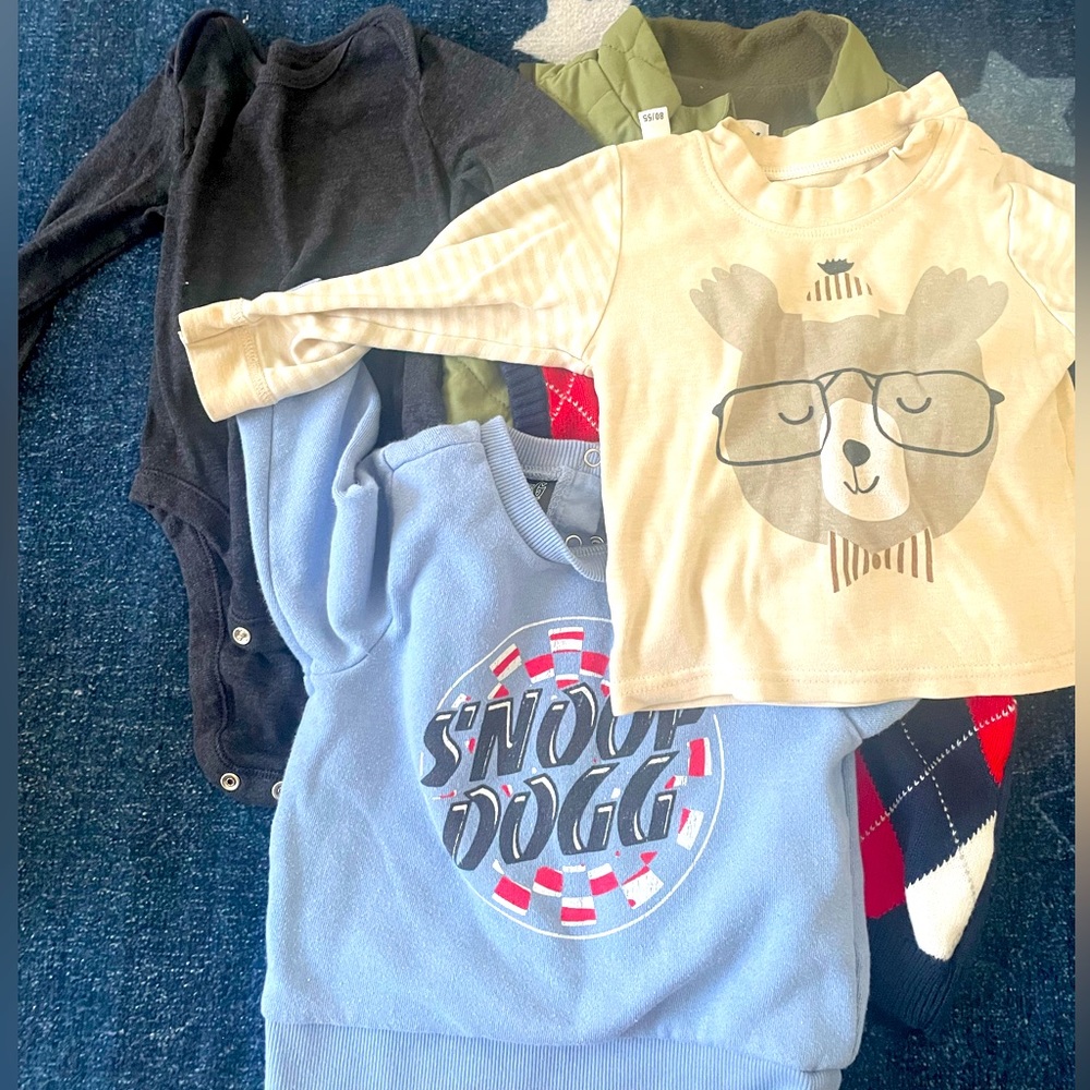 4 piece baby boy clothes